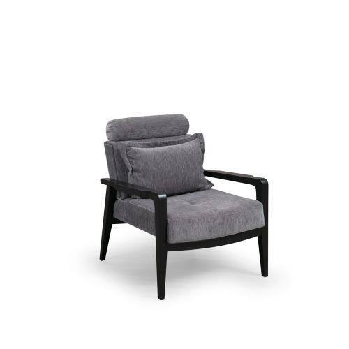 Atelier Del Sofa Fotelja wing APOLLO siva, Apollo - Grey slika 3