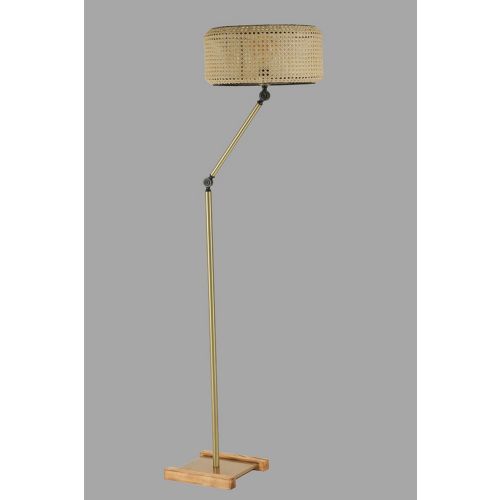 Podna Lampa od Ratana 8587-4 Gold slika 2