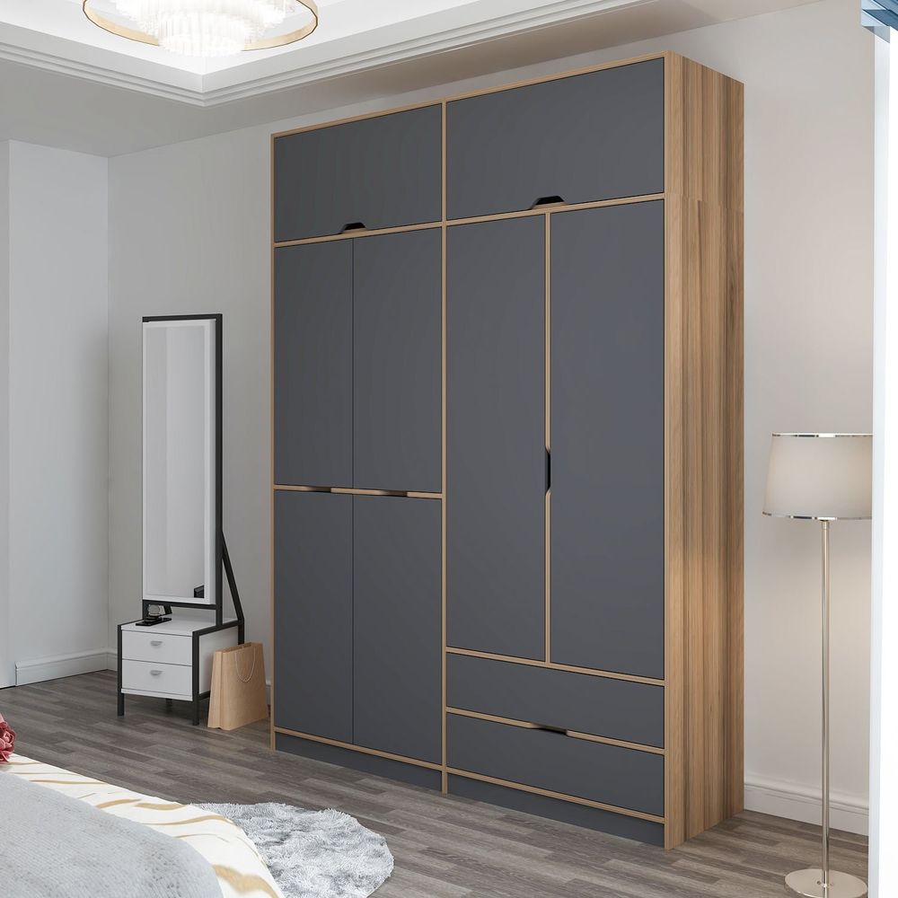 Elina - 8908 Antracit Dore Ormar slika 3