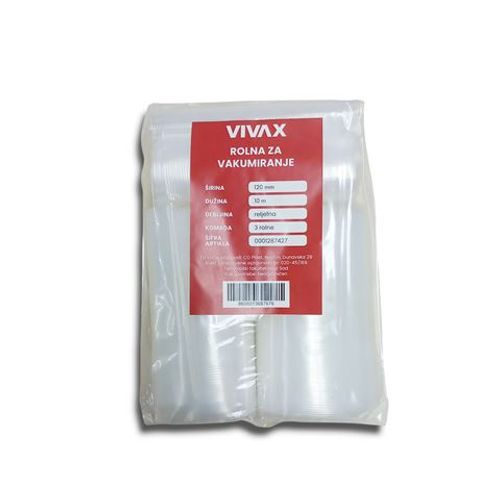 Vivax Rolna za vakumiranje 120mm x 10m / 3 rolne slika 1