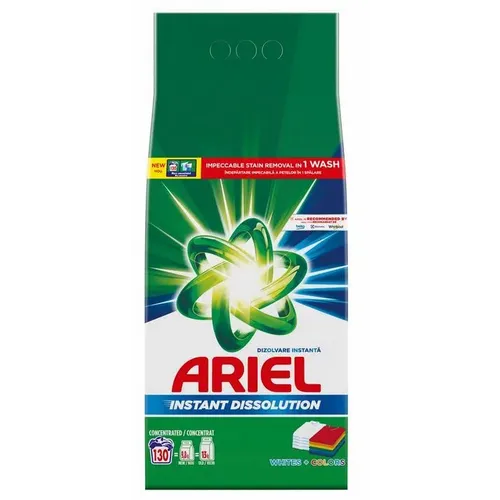 Ariel prašak za veš  White&Color 9.75kg (130 pranja) slika 1