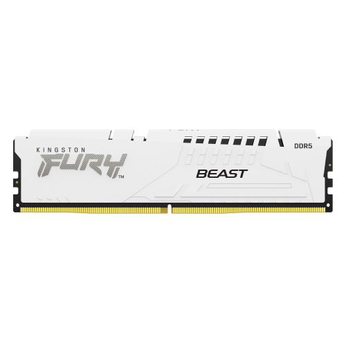 Memorija KINGSTON 16GB/DIMM/DDR5/5200MHz/CL40/FURY Beast White XMP slika 1