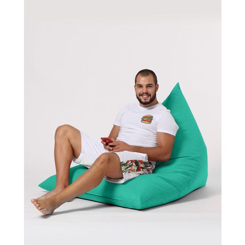 Atelier Del Sofa Piramida Veliki Krevet Pouf - Tirkizni Vrt Bean Bag slika 15