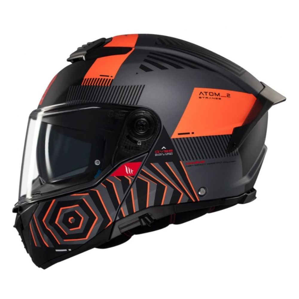 MT Helmets Atom 2 SV Strange C4 Matt slika 1