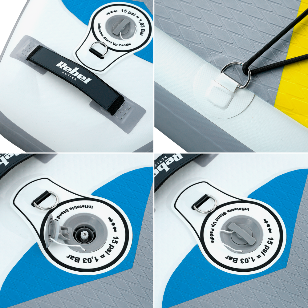 SUP daska REBEL ACTIVE RBA4500 - bijela slika 9