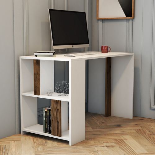 Lima - White, Walnut White
Walnut Study Desk slika 3