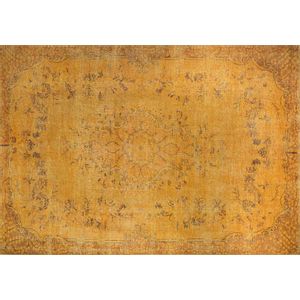 Dorian Chenille - Yellow AL 27 Multicolor Hall Carpet (75 x 150)