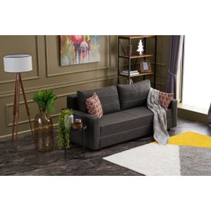 Ece - Anthracite Anthracite 3-Seat Sofa-Bed