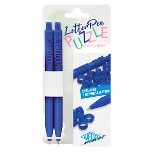 Olovka kemijska Wedo Letterpen puzzle 2/1 plava