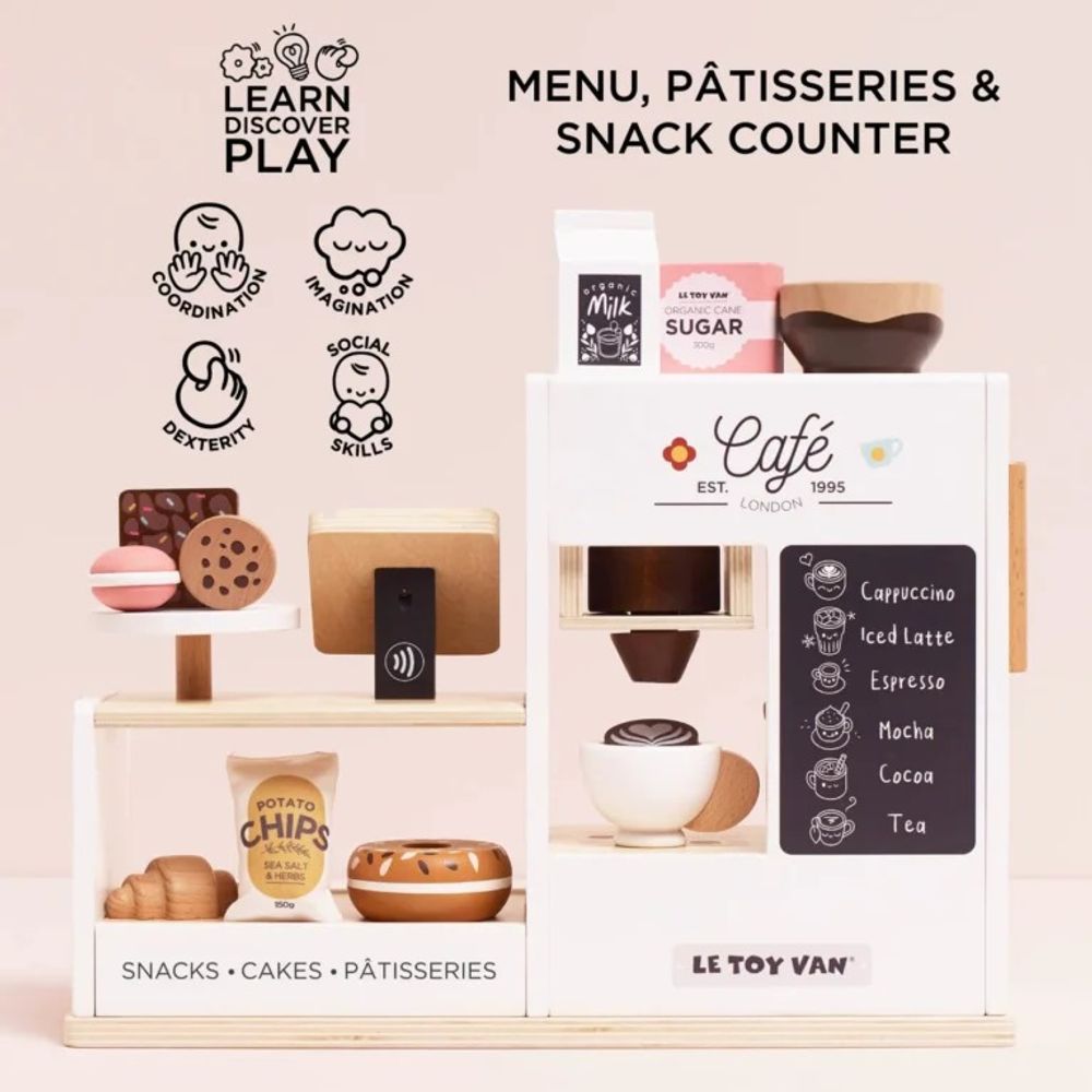 Le Toy Van Set Barista Café Shop slika 2