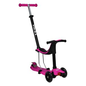 Bebe Stars romobil 3u1 - pink