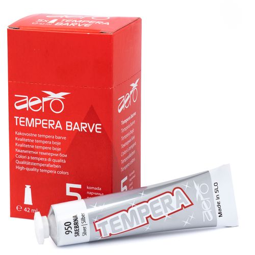 Aero Tempera 42 ml tubica - Srebrna 9220-0950 slika 2