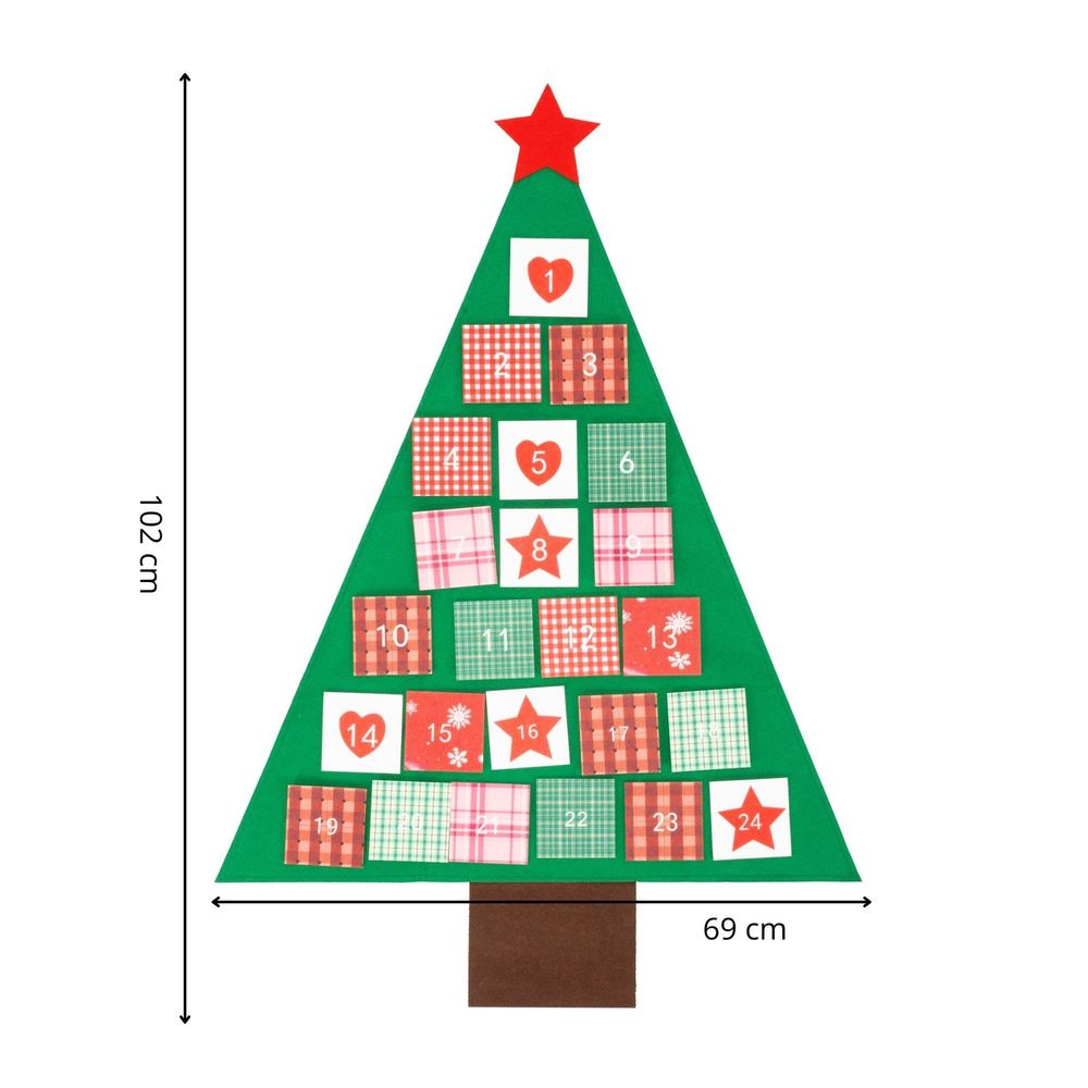 Ca1476 adventski kalendar 103 cm slika 10