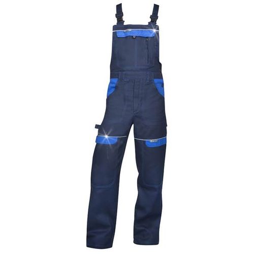 Ardon Radne farmer hlače sa tregerima Cool Trend H8420, Svijetloplave-tamnoplave slika 1