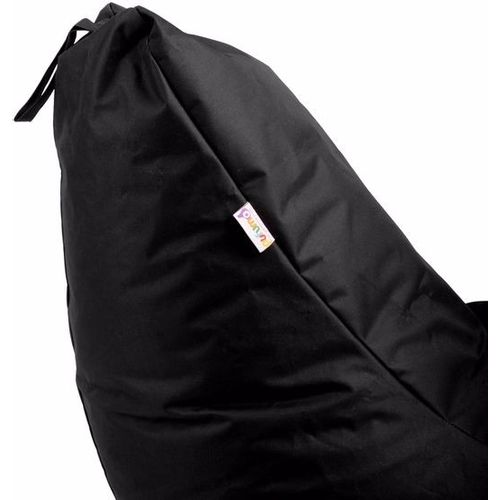 Large - Black Black Bean Bag slika 4