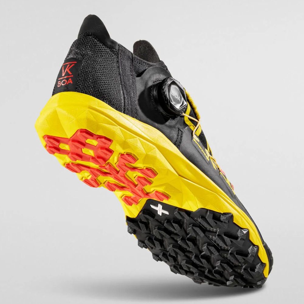 La Sportiva Muške patike Trail VK Boa Black/Yellow slika 5