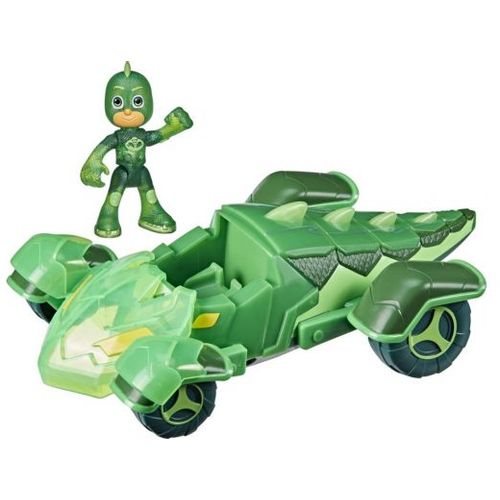 PJ Masks zeleno vozilo sa figurom slika 1