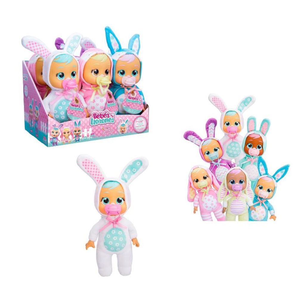 CryBabies Lutka Tiny Cuddles Bunnies IM908536 25cm slika 1