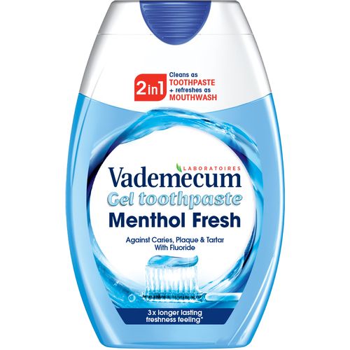 Vademecum 2u1 75ml  mentol fresh slika 1