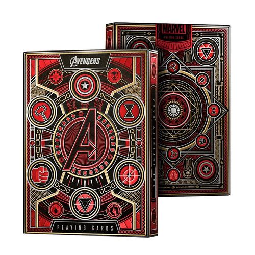 THEORY11 igraće karte Avengers Red Edition slika 1