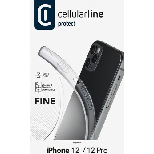 Cellularline Fine silikonska maskica za iPhone 12/12 Pro slika 3