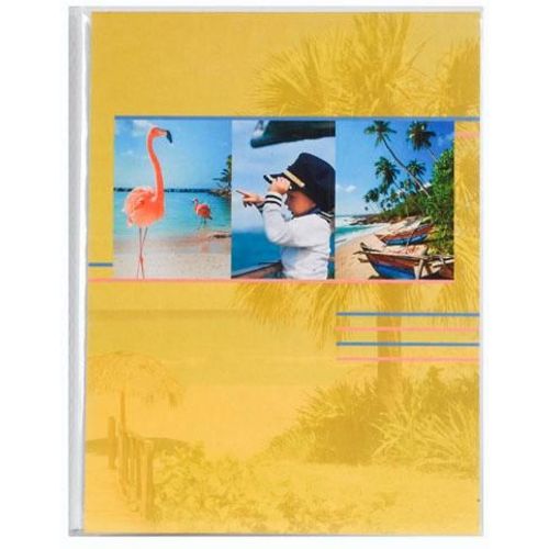 Album za slike Henzo mini, za 40 slika dimenzija 100 x 150 mm, na ulaganje, Earth, žuti slika 2