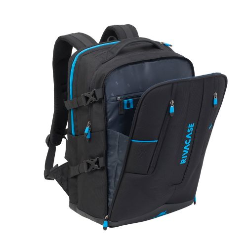 Ruksak RivaCase 17.3" Borneo-Eco 7860 Black ECO Gaming Backpack slika 9