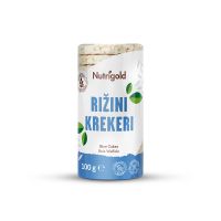 Nutrigold Rižini krekeri Natural bez glutena - 100g 