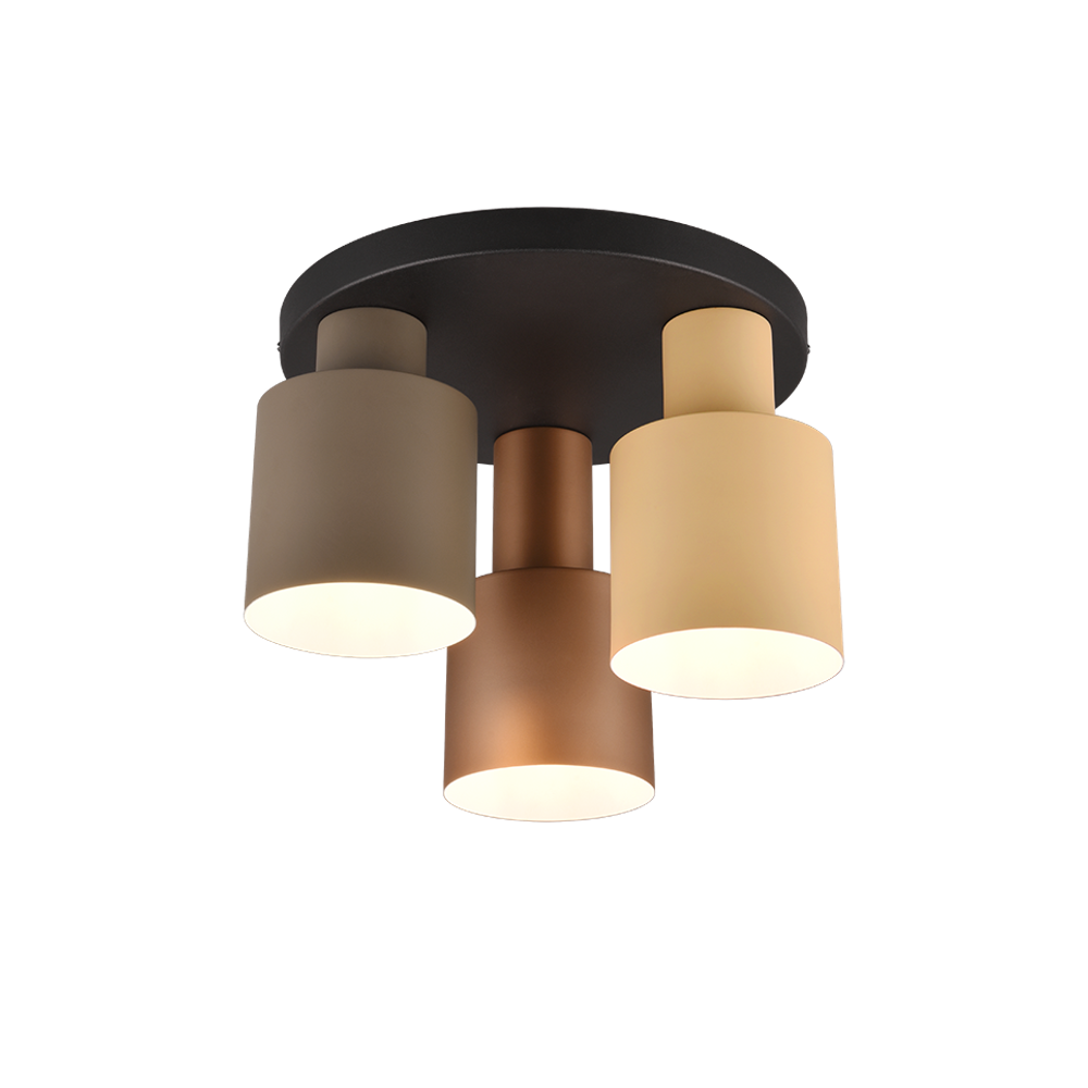 AGUDO-3 stropna lampa MULTIKOLOR 3XE27 slika 1