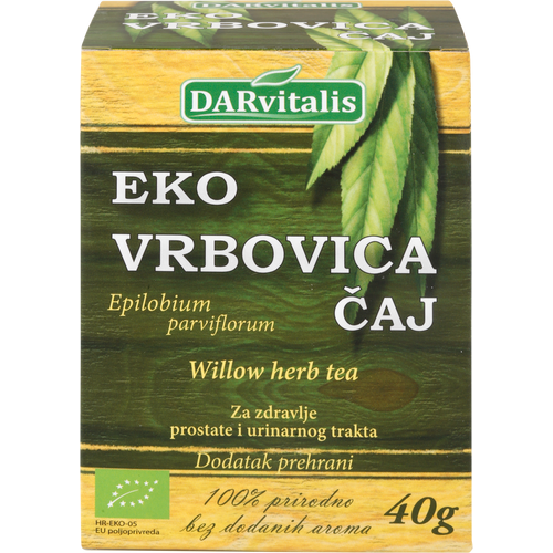 DARvitalis eko čaj vrbovica 40g  slika 1