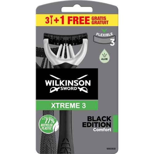 Wilkinson brijač Xtreme 3 active black  3+1 gratis slika 1