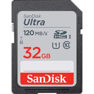 SanDisk Ultra 32GB SDHC C10, U1, Full HD memorijska kartica 120MB/s