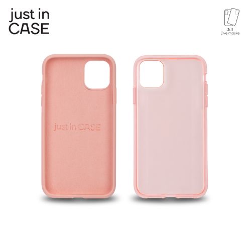 2u1 Extra case MIX paket PINK za iPhone 11 slika 3