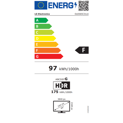 LG TV OLED65C31LA 65" OLED UHD slika 3