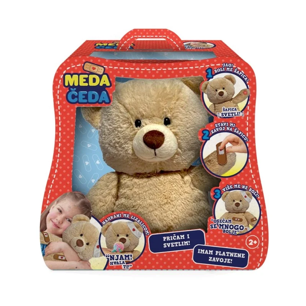 Hunter Products Interaktivna plišana igračka Meda Čeda slika 1