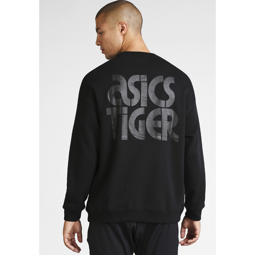 ASICS Muški duks Bl Sweat Crew crni slika 6