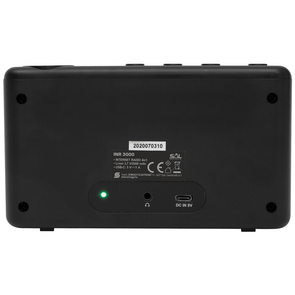 SAL Internet radio, FM, Bluetooth, WiFi, 4u1 - INR 3000 slika 3
