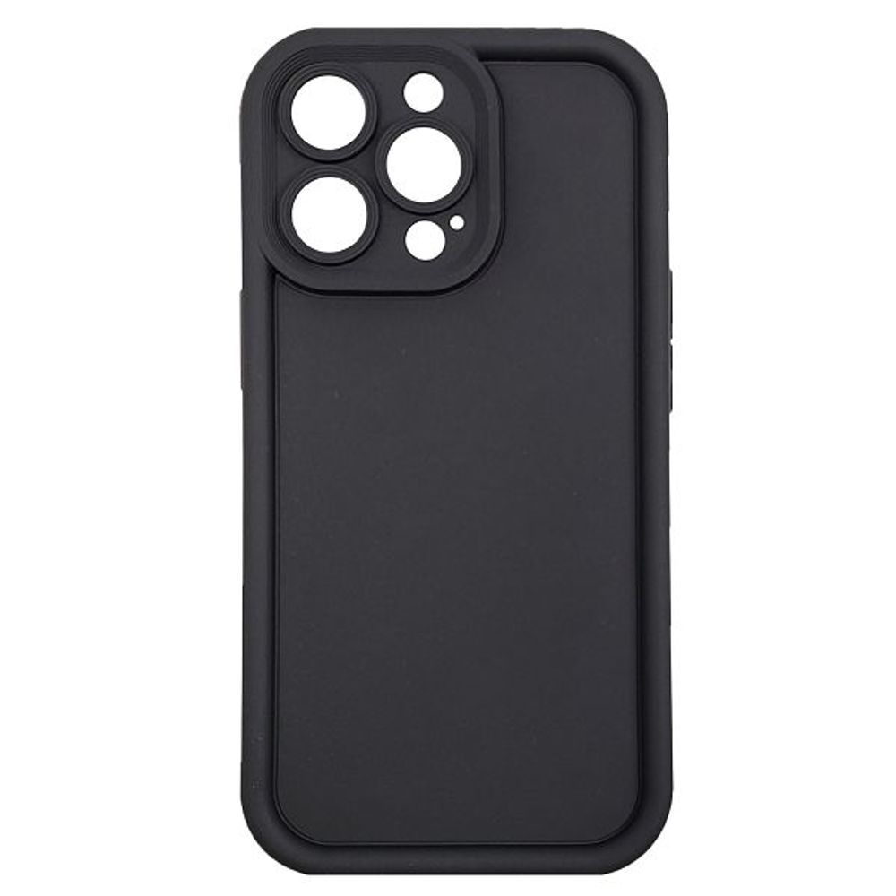 MM TPU IPHONE 16 PLUS - SILICONE CANDY Black slika 1