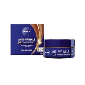 NIVEA ANTI-WRINKLE 65+ noćna krema protiv bora 50 ml