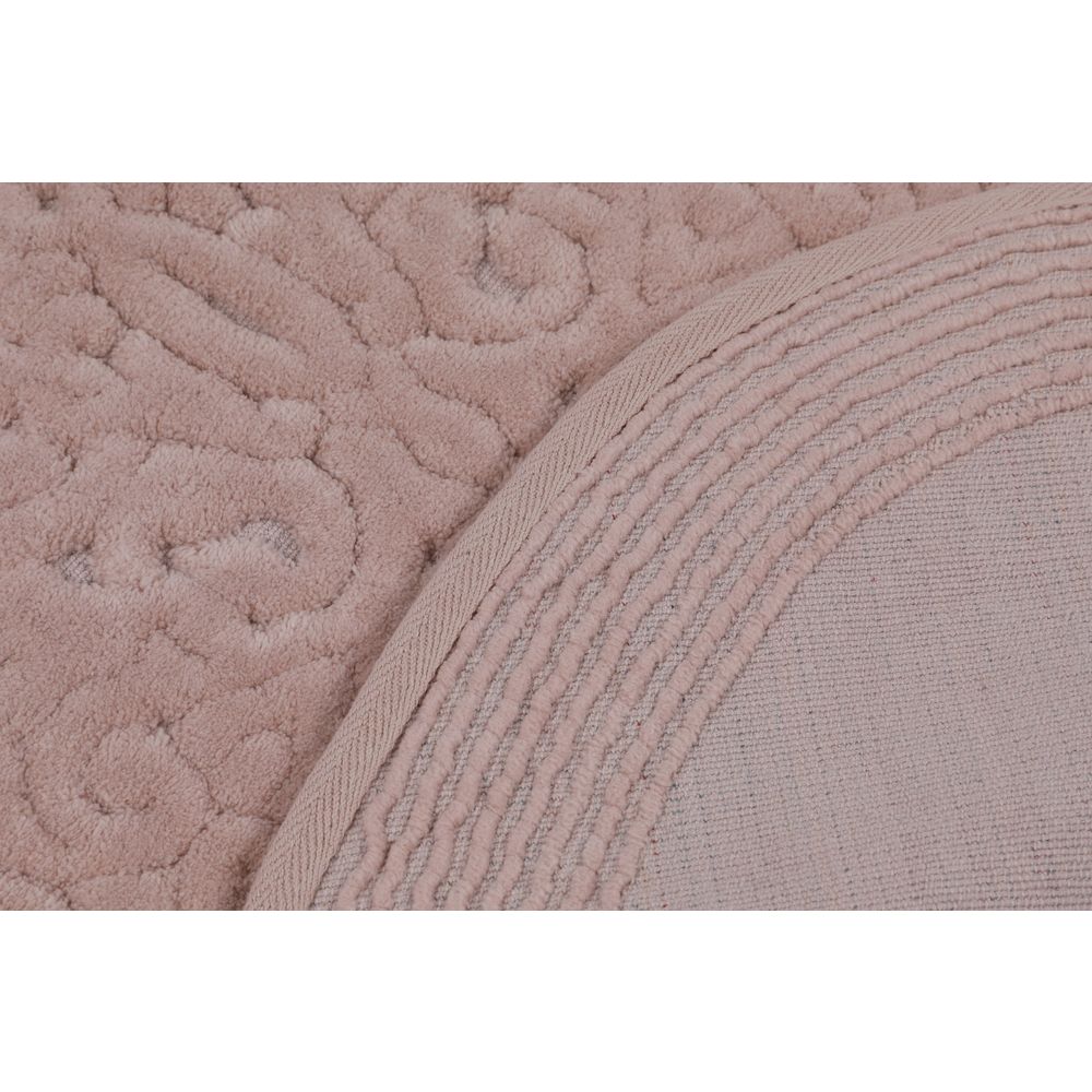 Set prostirki za kupatilo (2 komada) Piante Oval - Roza, boja: višebojna slika 5