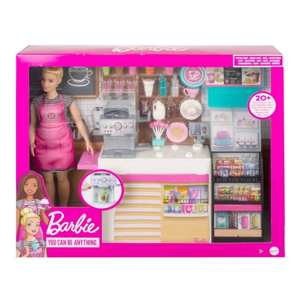 Barbie Set lutka u kafeteriji slika 6