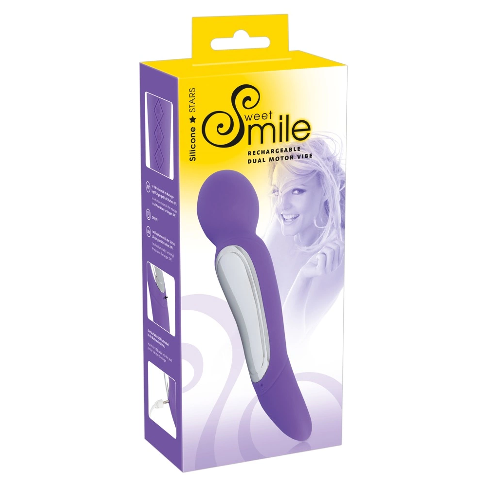 Sweet Smile Punjivi Dual Motor  Vibrator slika 1