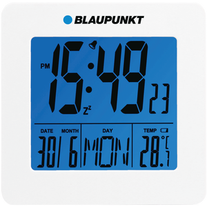 BLAUPUNKT Clock with alarm, temperature and date CL02WH