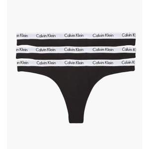 Calvin Klein ženski donji veš 3 Pack Thongs - Carousel 000QD3587E001