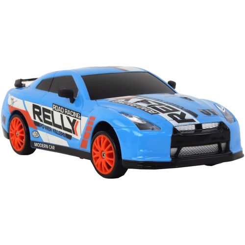 Drift rally auto na daljinsko upravljanje 15km/h plavi slika 5