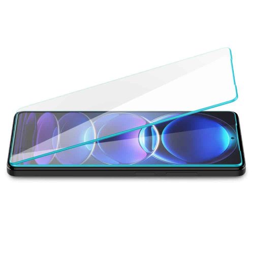 KALJENO STAKLO SPIGEN GLAS.TR SLIM 2-kom ZA XIAOMI REDMI NOTE 12 PRO 5G / 12 PRO+ PLUS 5G / POCO X5 PRO 5G CLEAR slika 3