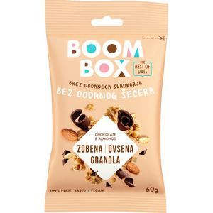Boom Box Zobena granola Čokolada i banemi 60g KRATAK ROK