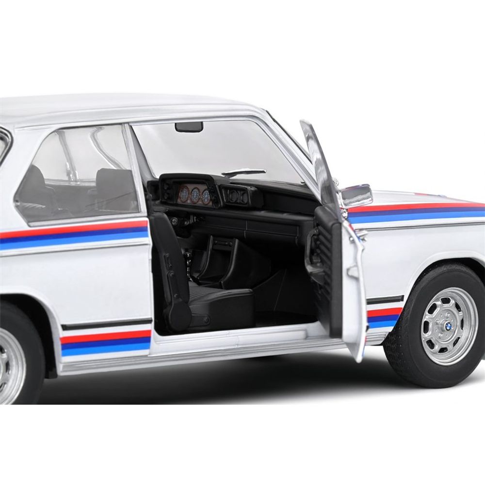 Solido BMW 2002 Tii Turbo Evocation White 1971 1:18 slika 4