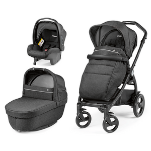 Peg Perego dječja kolica 3u1 Book Smart SLTitanium