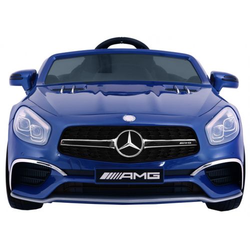 Licencirani auto na akumultor Mercedes AMG SL65 - plavi/lakirani slika 7